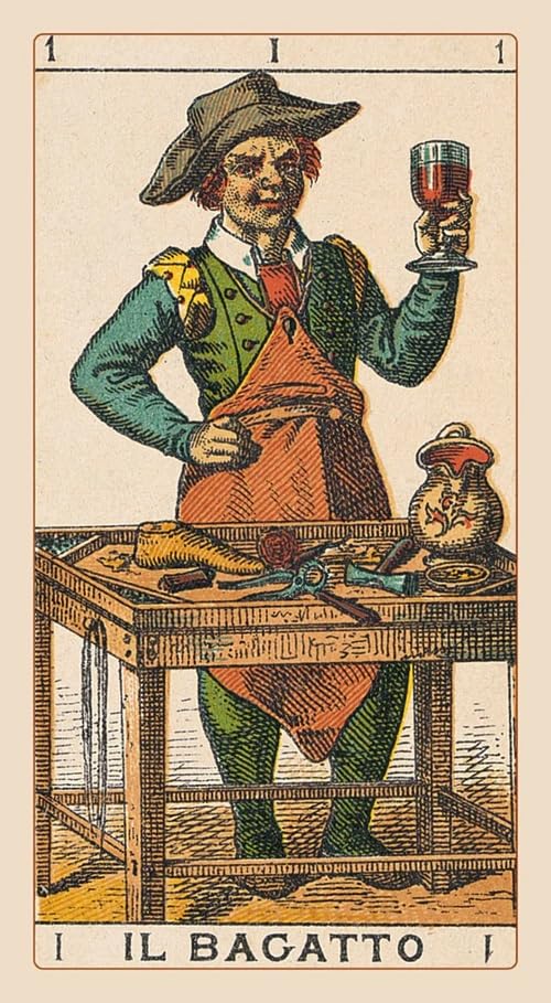 Antiguo tarot italiano