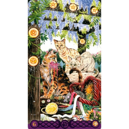 Tarot de los Gatos Paganos - Magdelina Messina