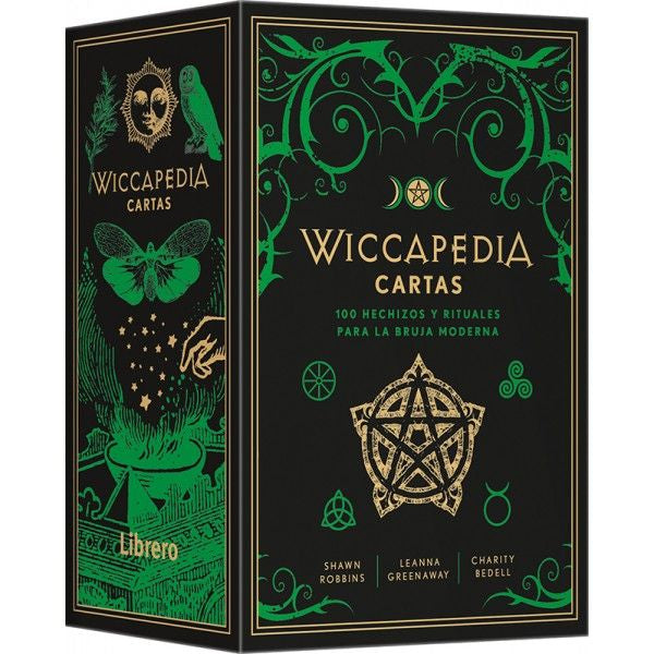 Wiccapedia cartas: 100 hechizos y rituales
