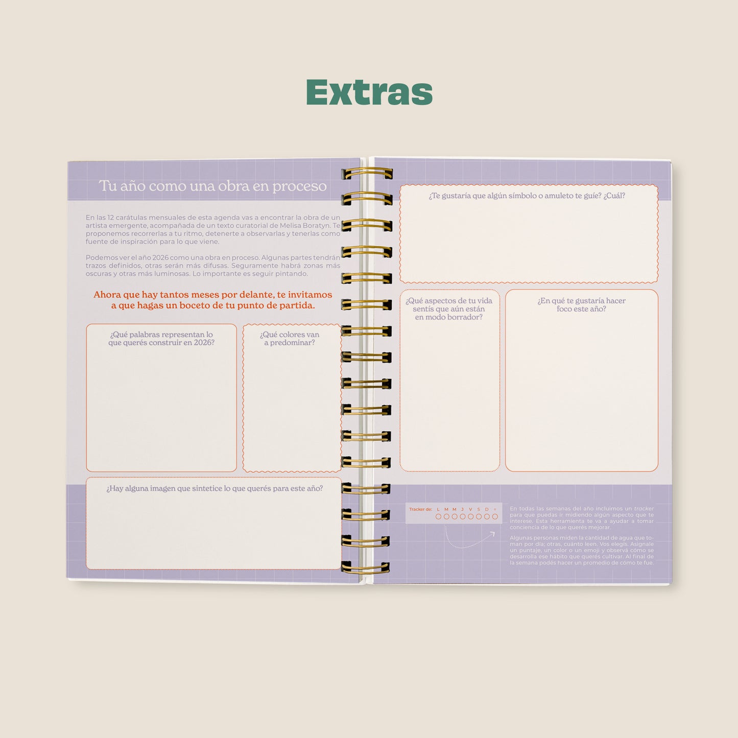 Agenda 2026 Inspiración Semanal - Invernadero