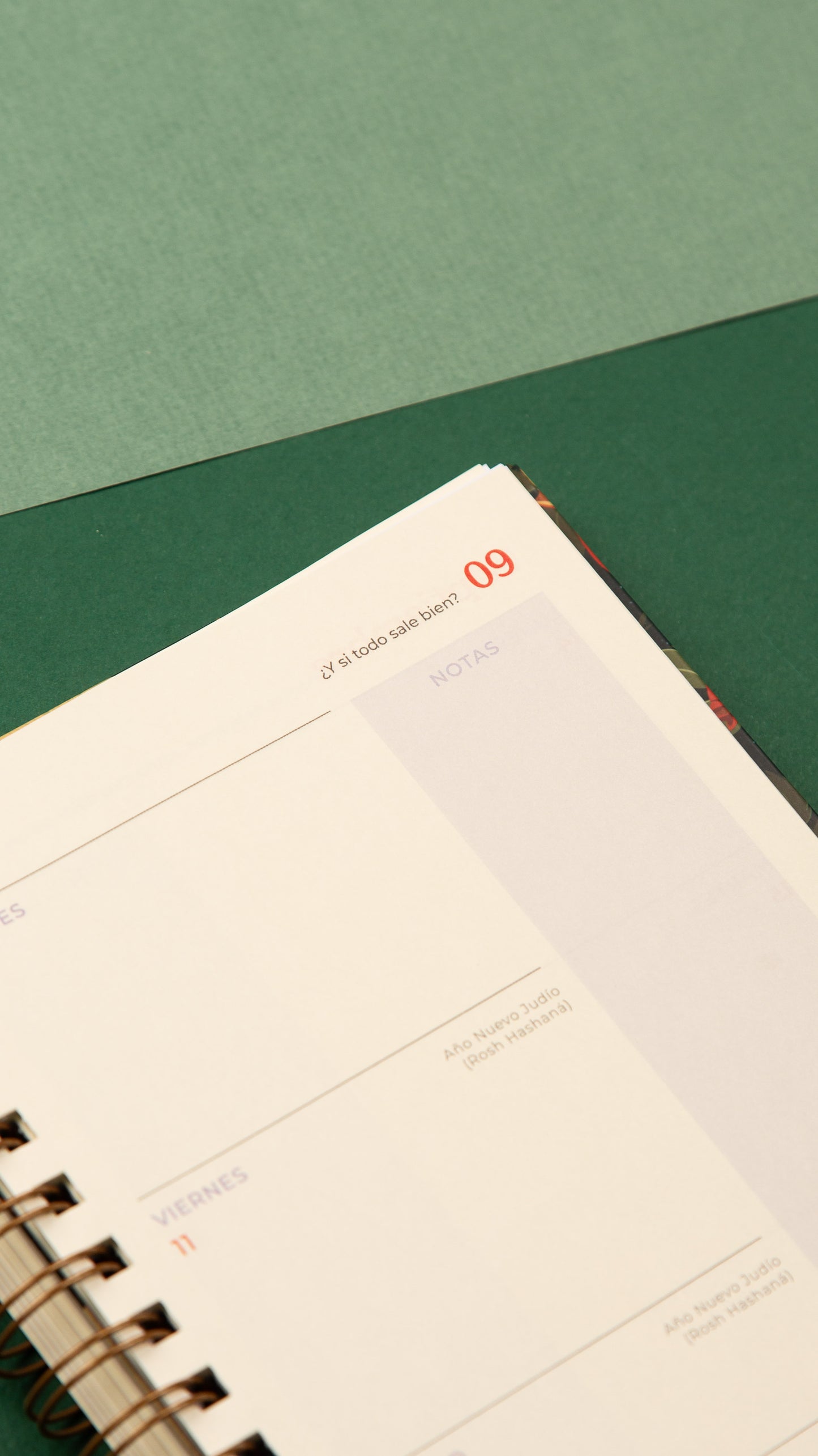 Agenda 2026 Inspiración Semanal - Invernadero