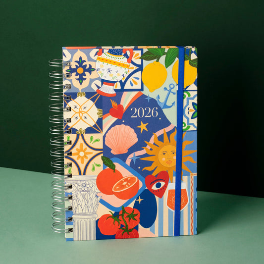 Agenda 2026 Inspiración Semanal - Mediterráneo