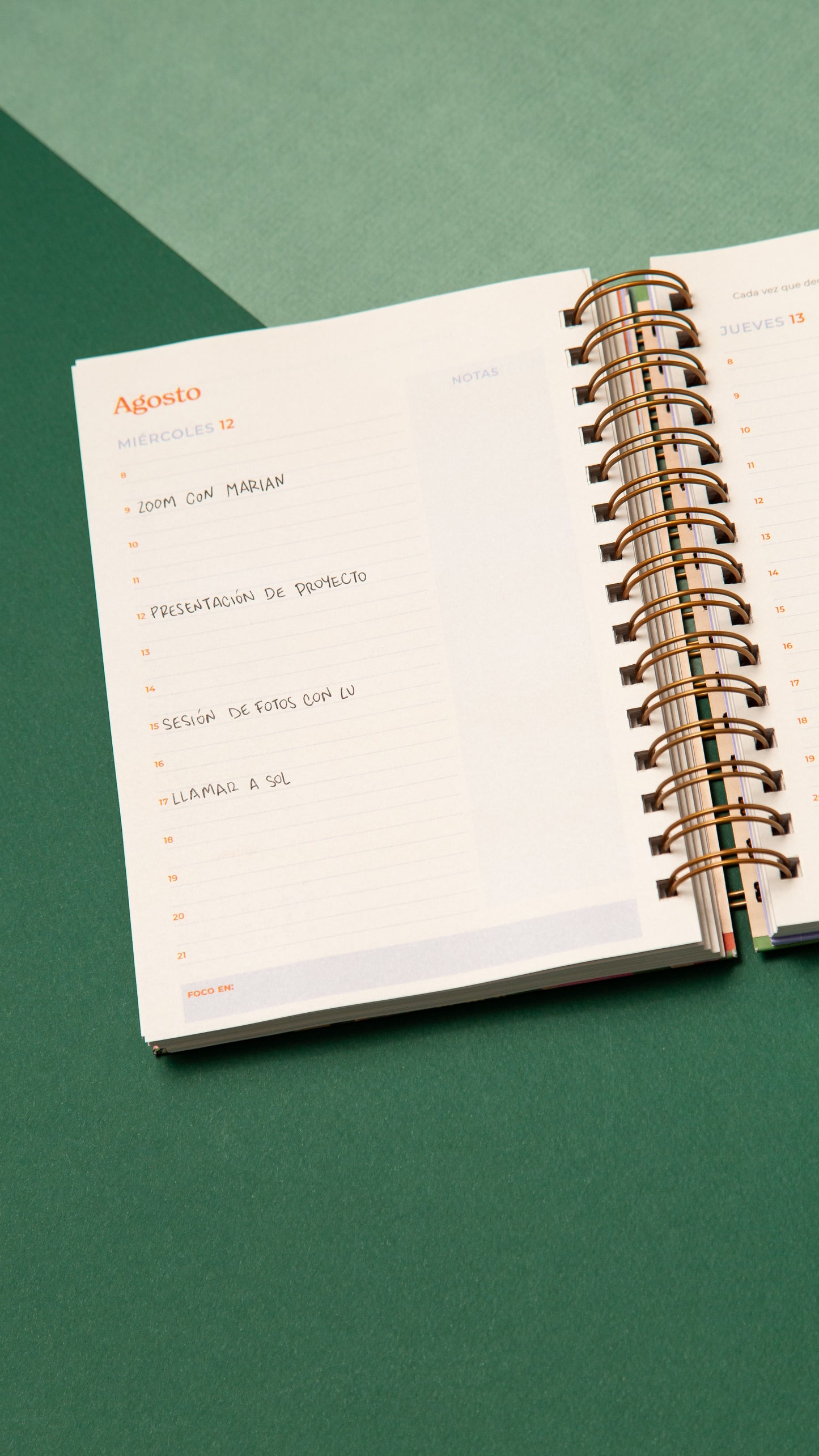 Agenda 2026 Inspiración Diaria - Invernadero