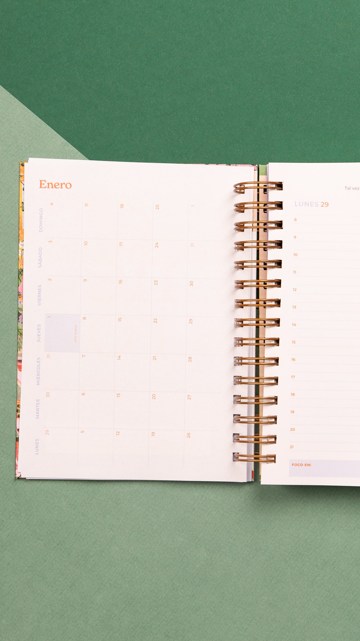 Agenda 2026 Inspiración Diaria - Invernadero