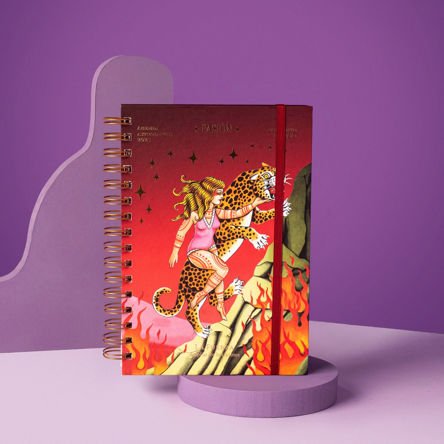 Agenda Astrológica 2026 - La Fuerza - Fuego