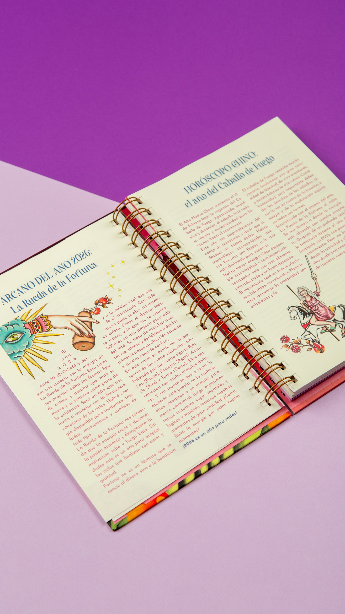 Agenda Astrológica 2026 - La Colgada - Agua