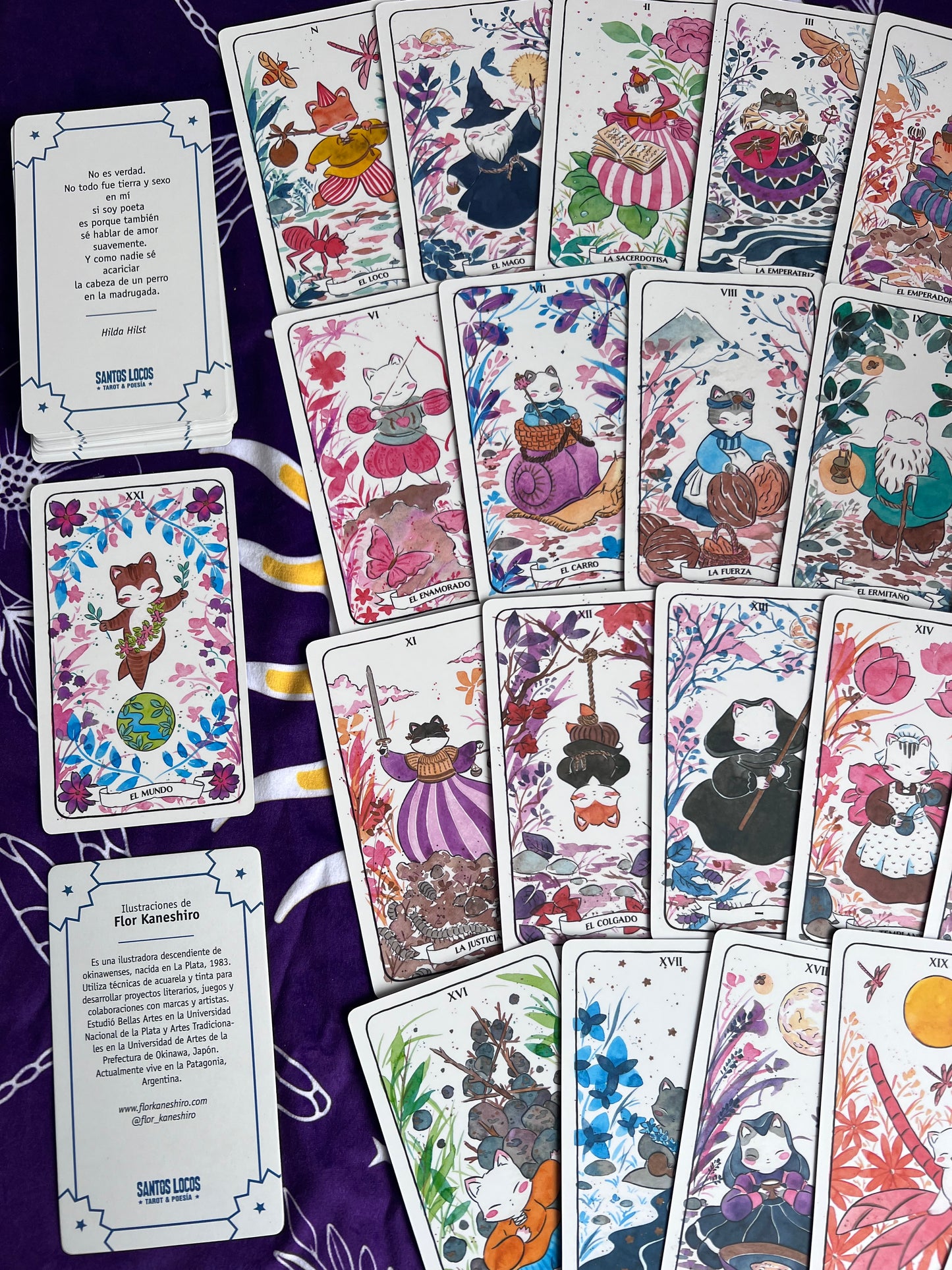 Tarot y Poesía - Gustavo Yuste y Flor Kaneshiro