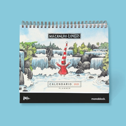 Calendario 2025 de Escritorio Macanudo