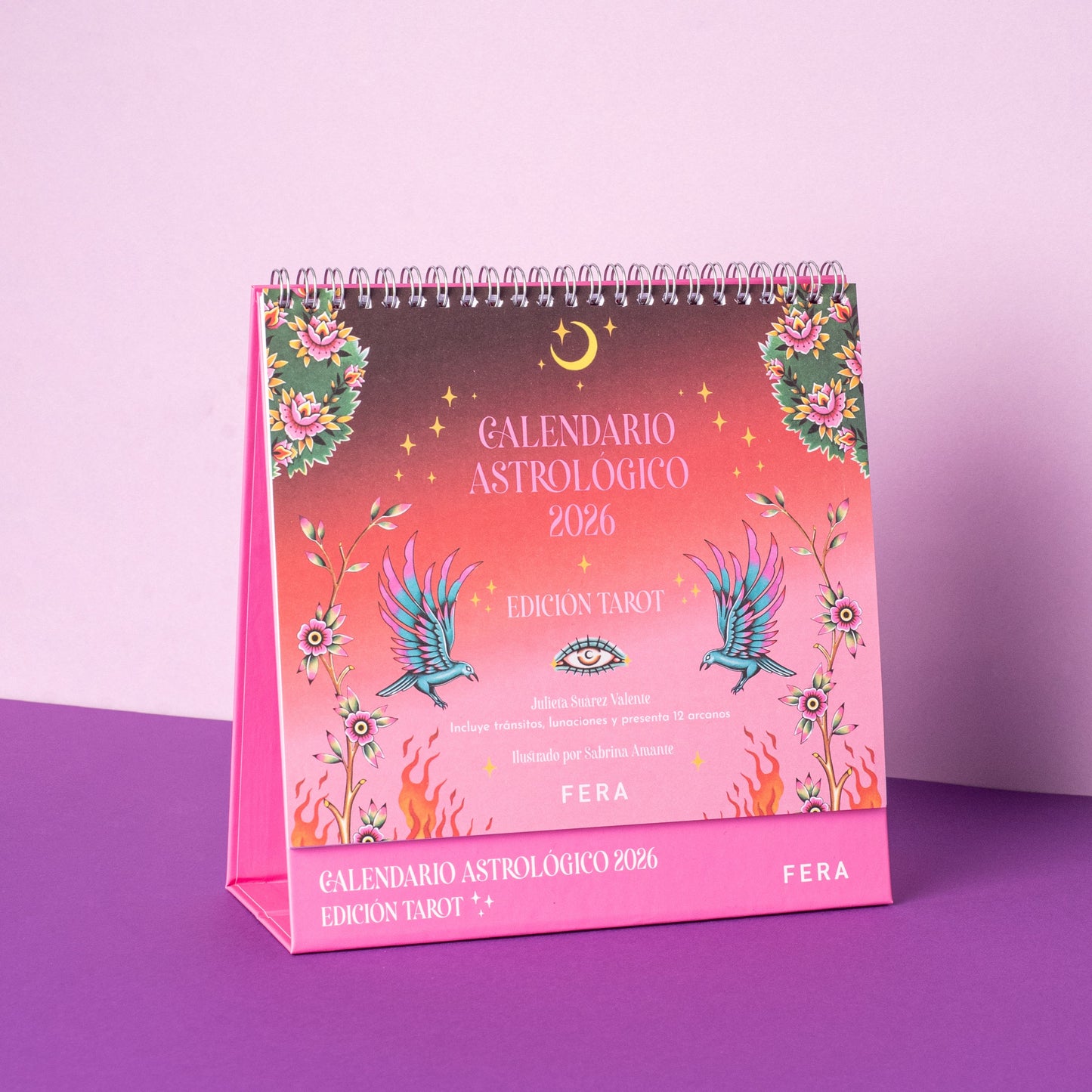 Calendario de Escritorio - Astrológico 2026 - Edición Tarot