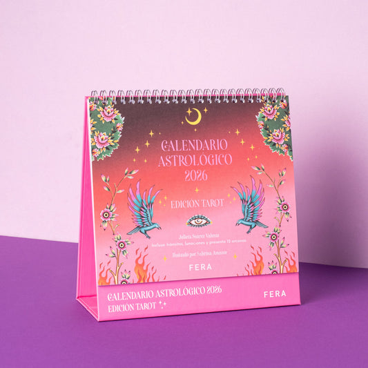 Calendario de Escritorio - Astrológico 2026 - Edición Tarot
