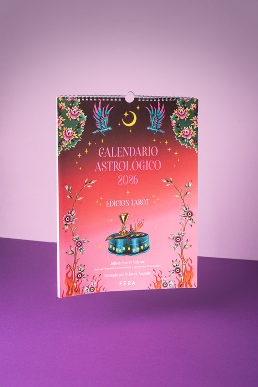 Calendario de Pared - Astrológico 2026 - Edición Tarot