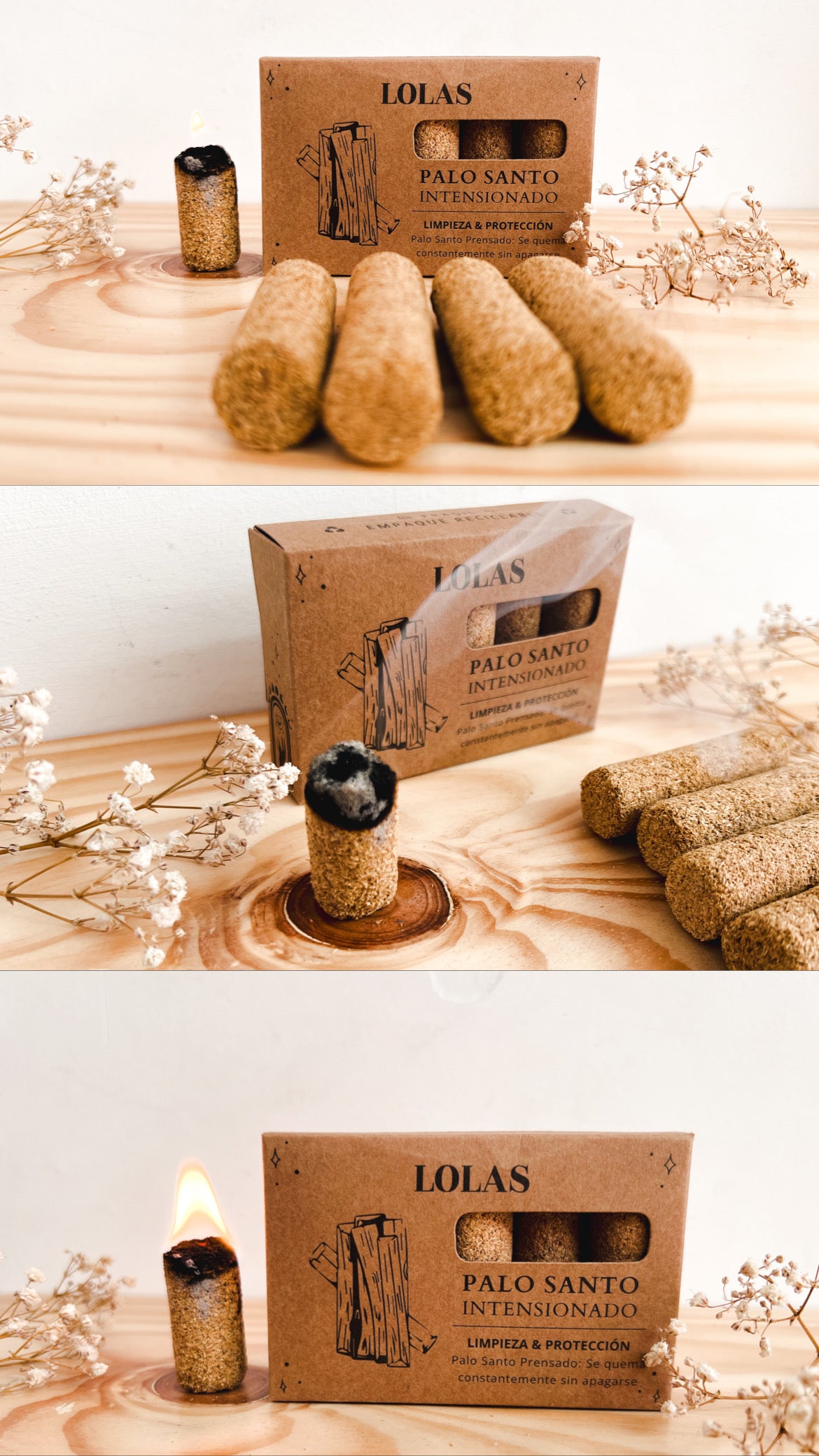 Palo Santo Intensionado: limpieza y protección