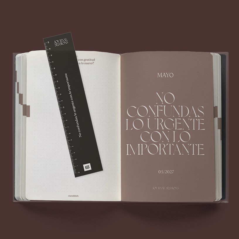 Agenda 2027 Journal Sessions - Black - Semanal