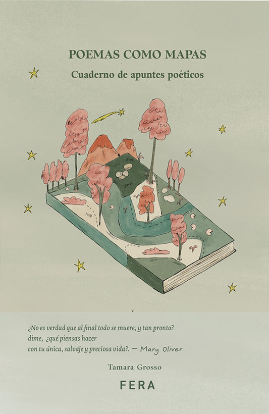 Poemas como mapas, cuaderno de apuntes poéticos