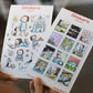 Stickers transparentes Macanudo - Personajes